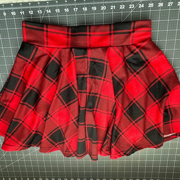 NWT DJT FASHION Women's Casual Pleated Mini Skater Skirt with Shorts - Picture 7 of 7